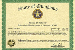 Oklahoma Licensing image 1